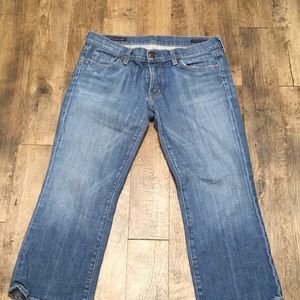 CITIZENS of HUMANITY KELLY STRETCH  LOW WAIST CROP